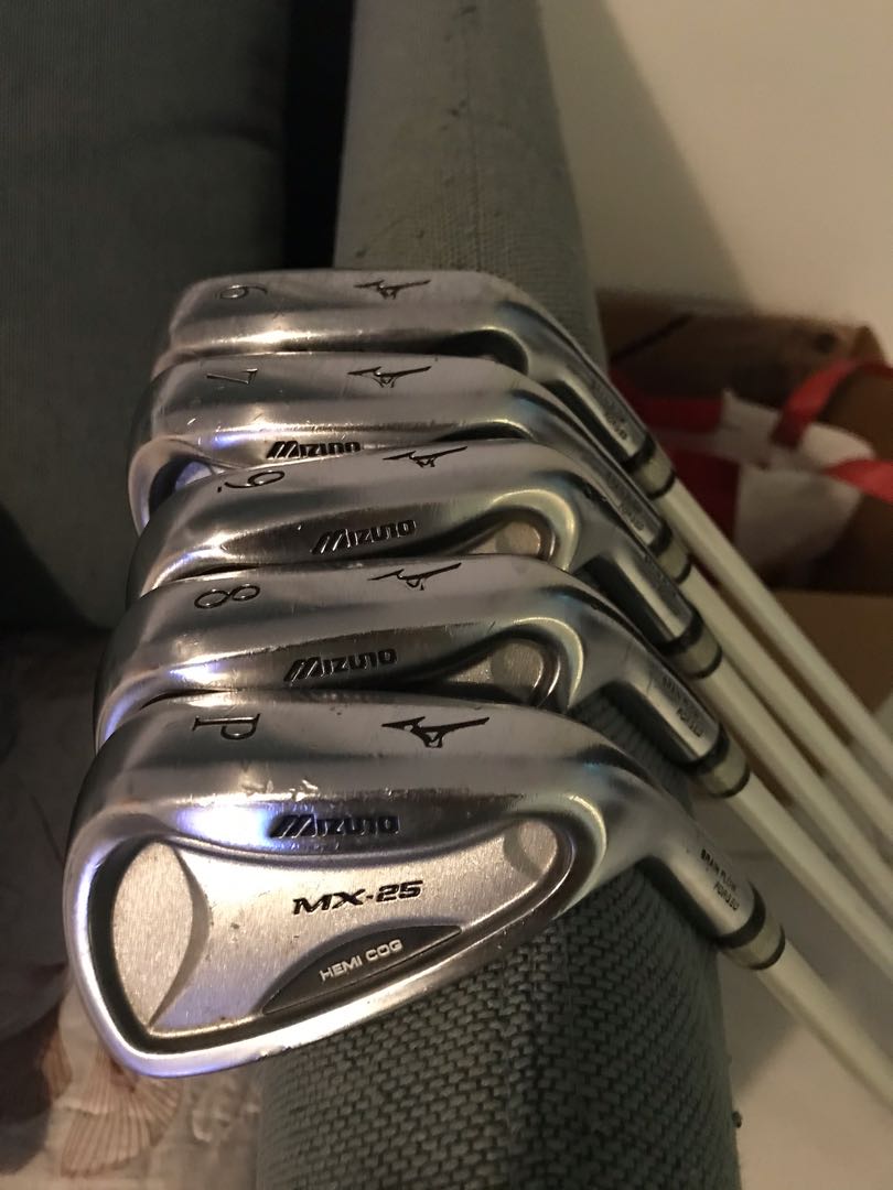 mizuno mx 25 iron set