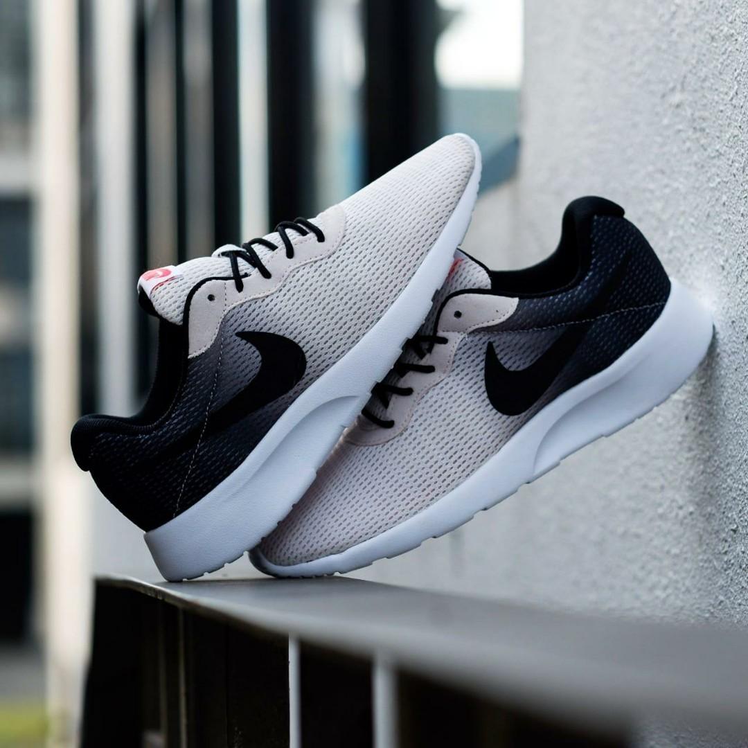 NEW ARRIVAL NIKE TANJUN PRINT BLACK PEACH SIZE 36 37 38 39