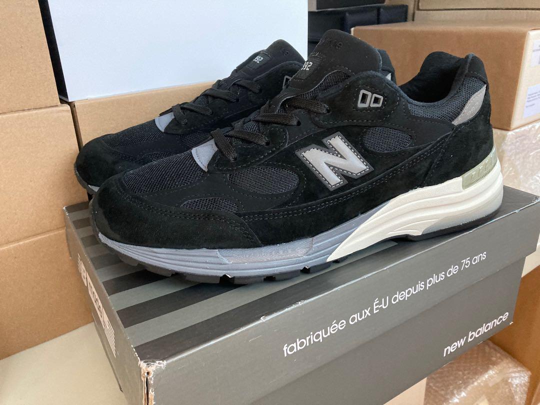 New balance m992BL 992 m992 990 991 993, 男裝, 鞋, 波鞋- Carousell