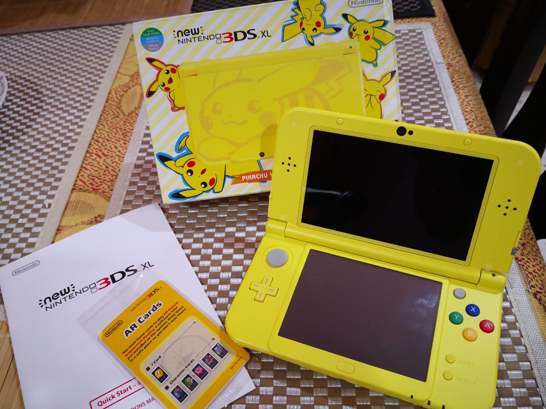 New 3ds pikachu sale edition