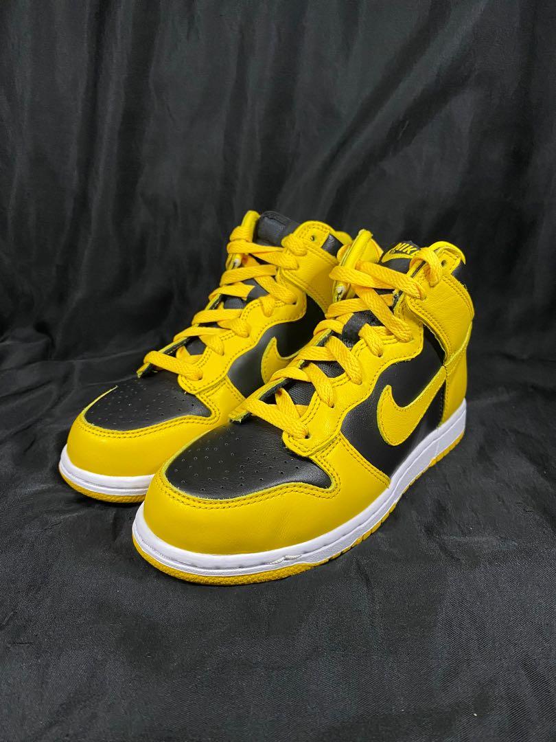 Nike dunk high varsity maize PS, Men's