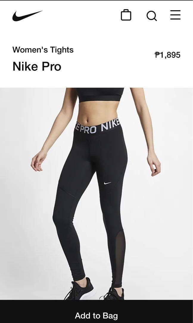 Nike large leggings size Clearance