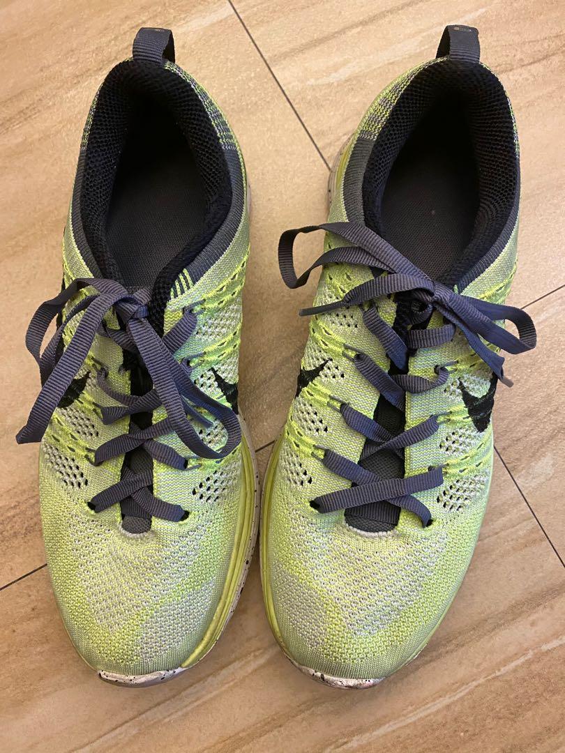 nike flyknit womens yellow