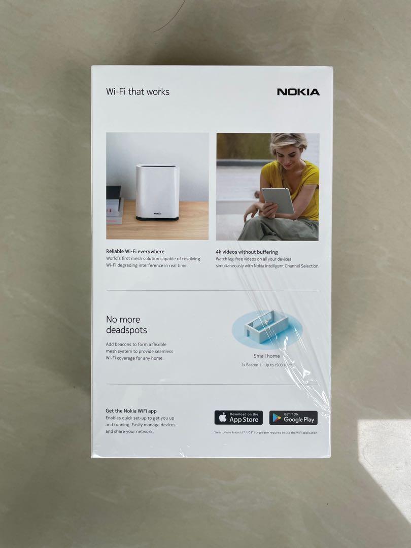 Nokia WiFi Beacon 1 (Router), Computers & Tech, Parts & Accessories ...