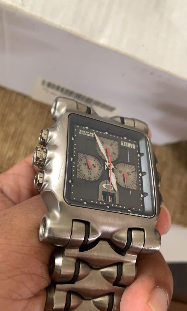 oakley titanium watch