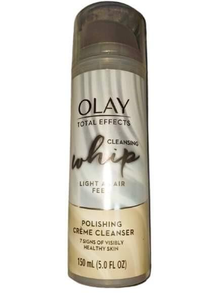 olay total effects cleansing whip