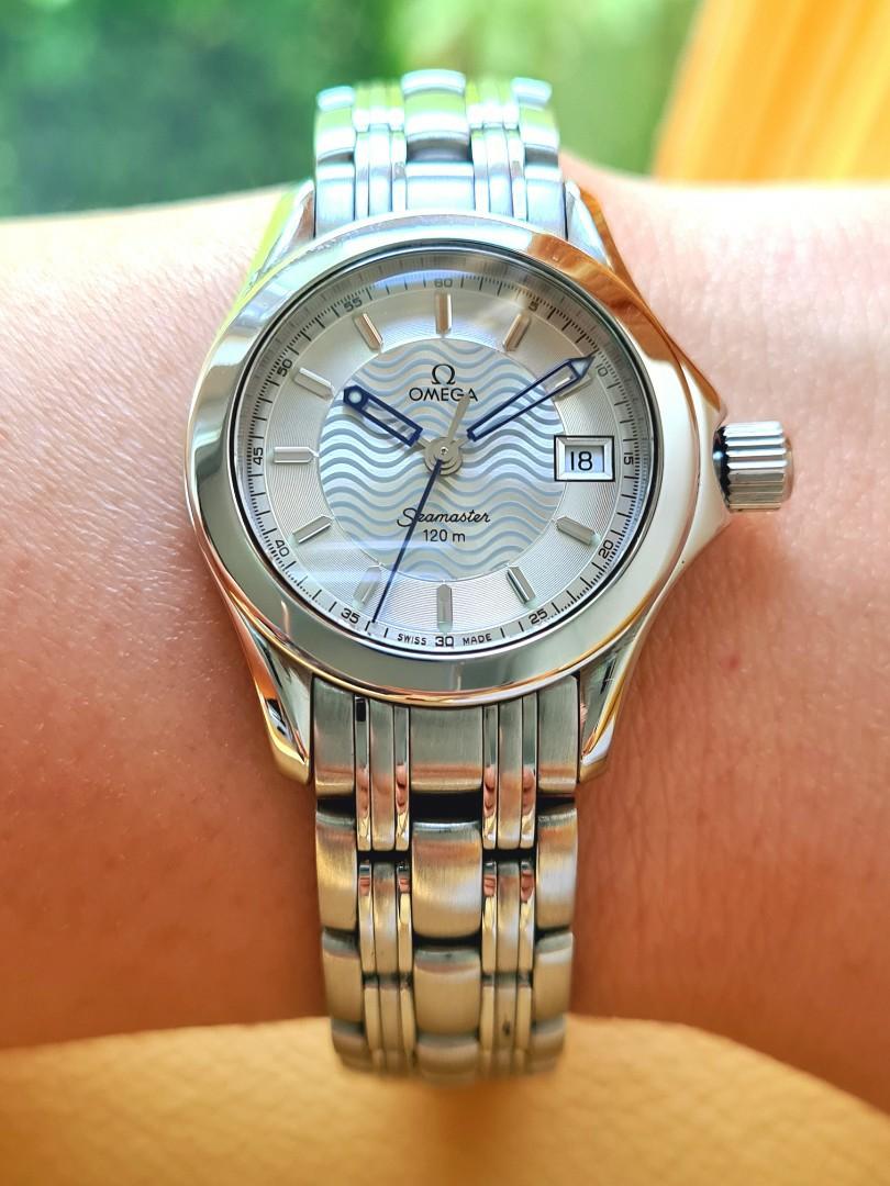 omega seamaster ladies quartz