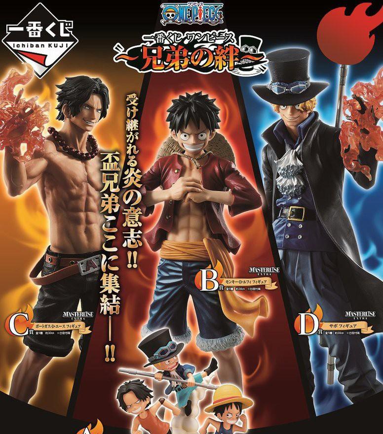 Limited Time Sale Set Of 3 One Piece Lchiban Kuji Bonds Of Brothers Figures Hobbies Toys Toys Games On Carousell