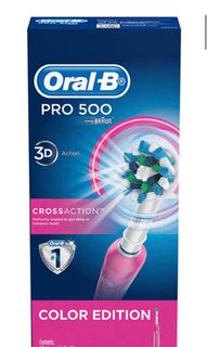 oral b pro 500 cross