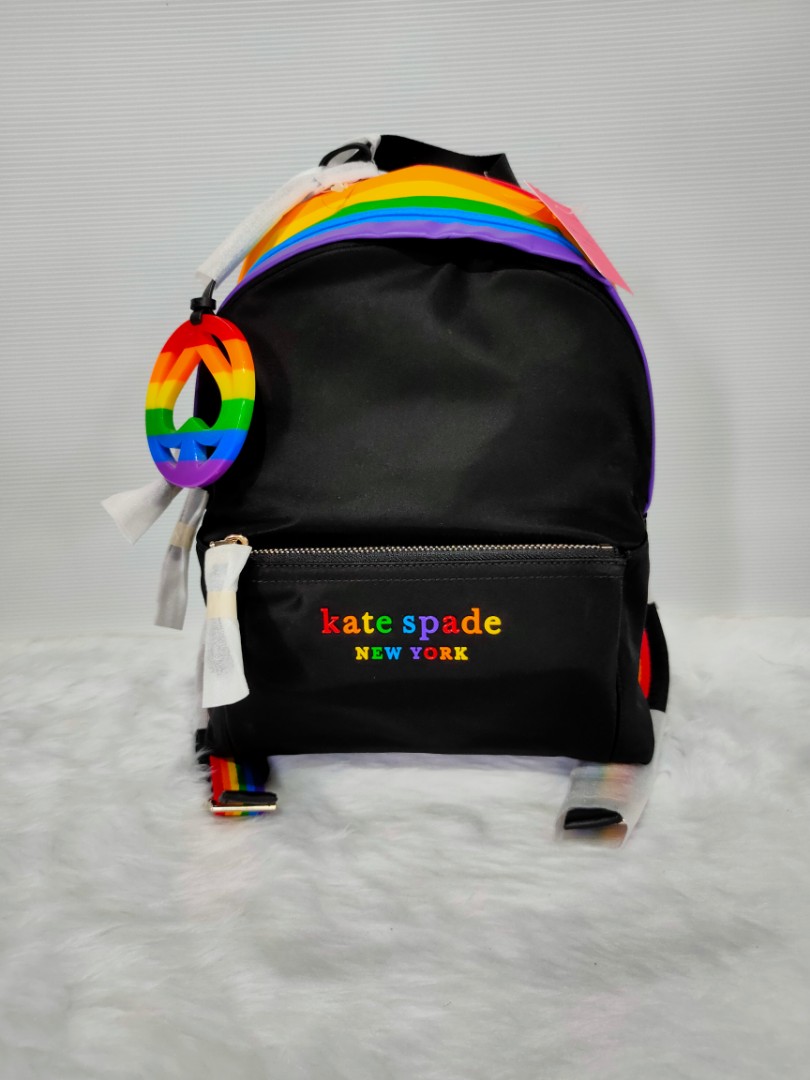 Kate spade hotsell rainbow backpack