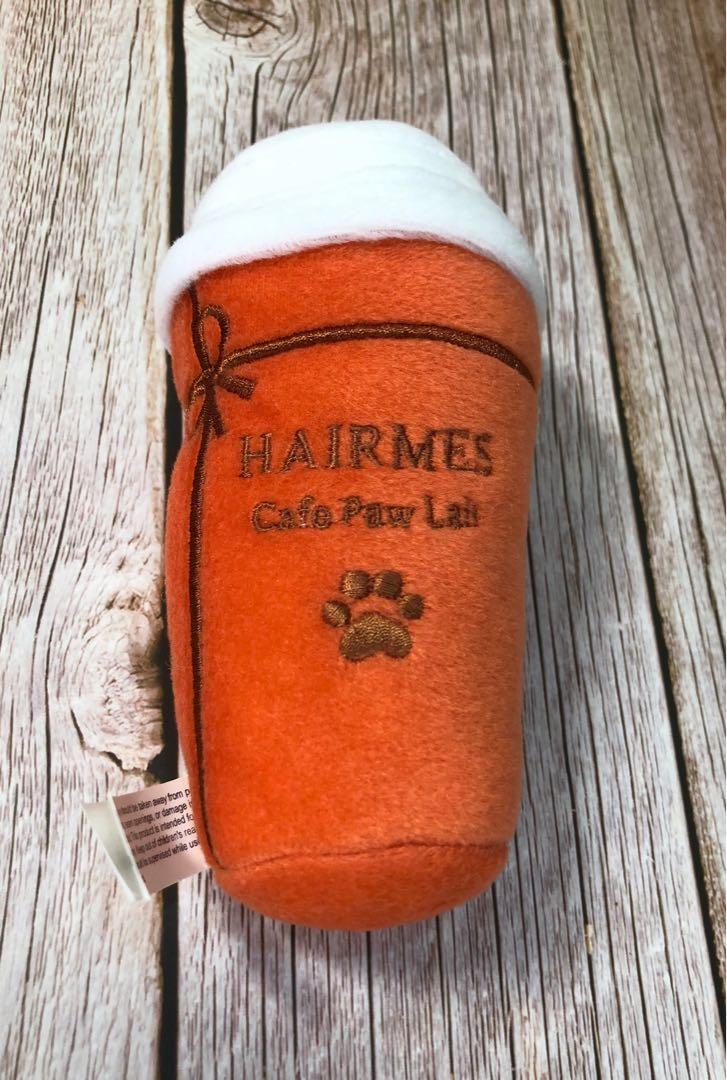 Pet dog branded present gift hermes design designer goods plush