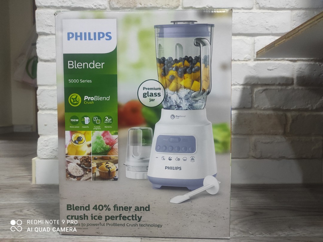 Philips Blender 5000 series HR2222, TV & Home Appliances, Kitchen ...