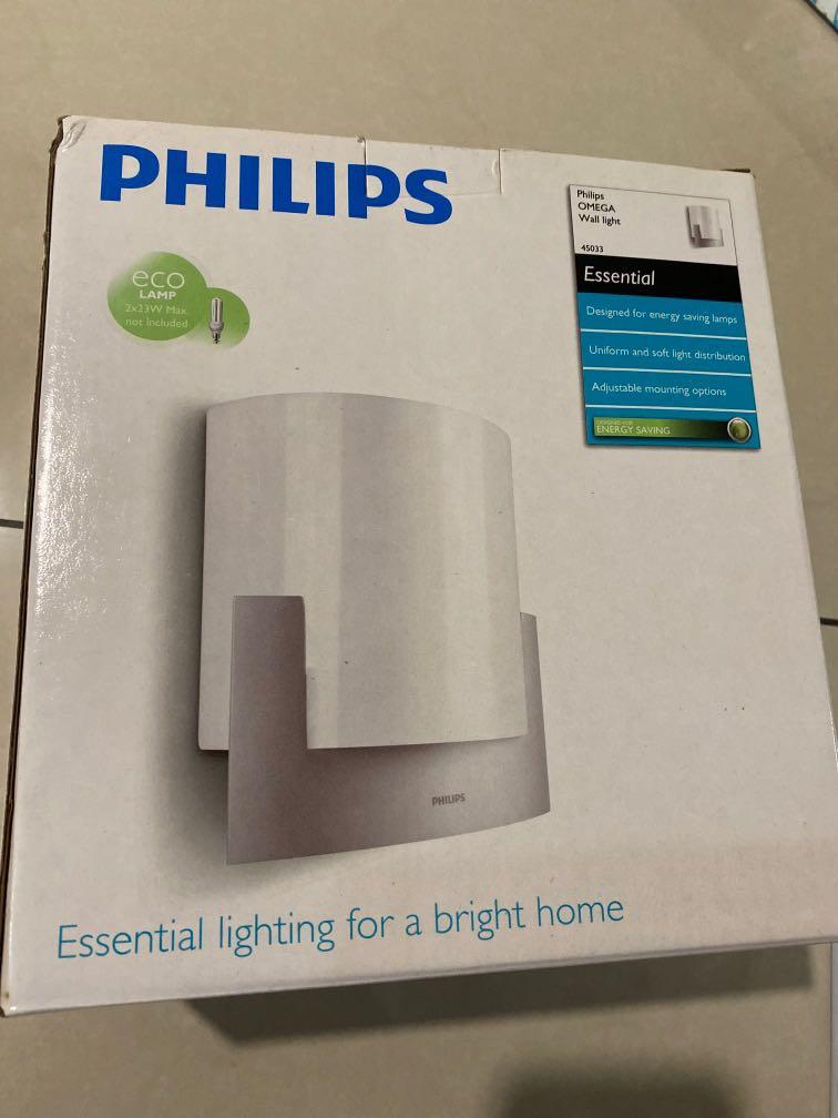 Philips omega wall hot sale light
