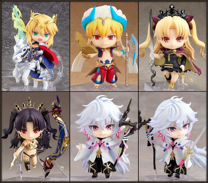 Details about   Good Smile Nendoroid 990 Fate/Grand Order Caster/Gilgamesh New from Japan 