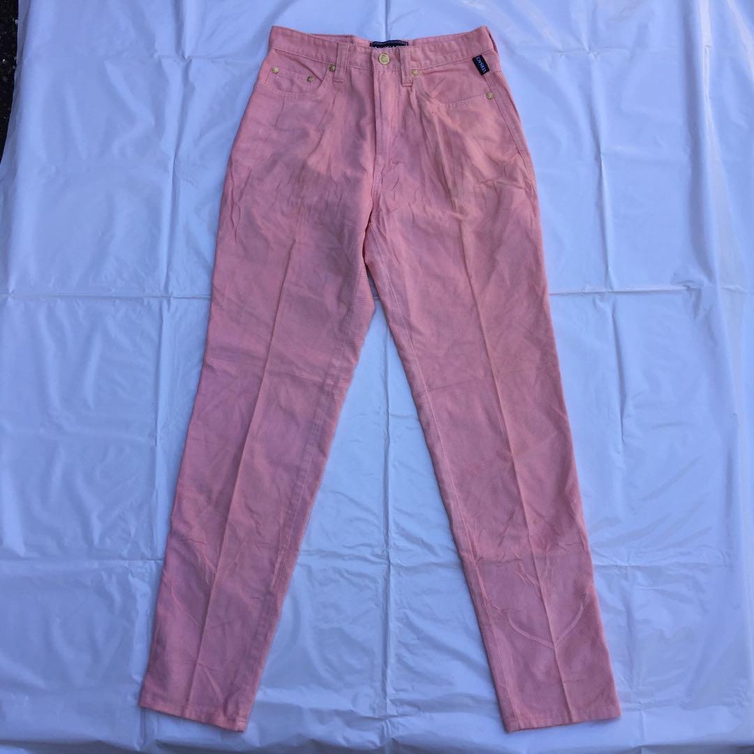 versace pink pants