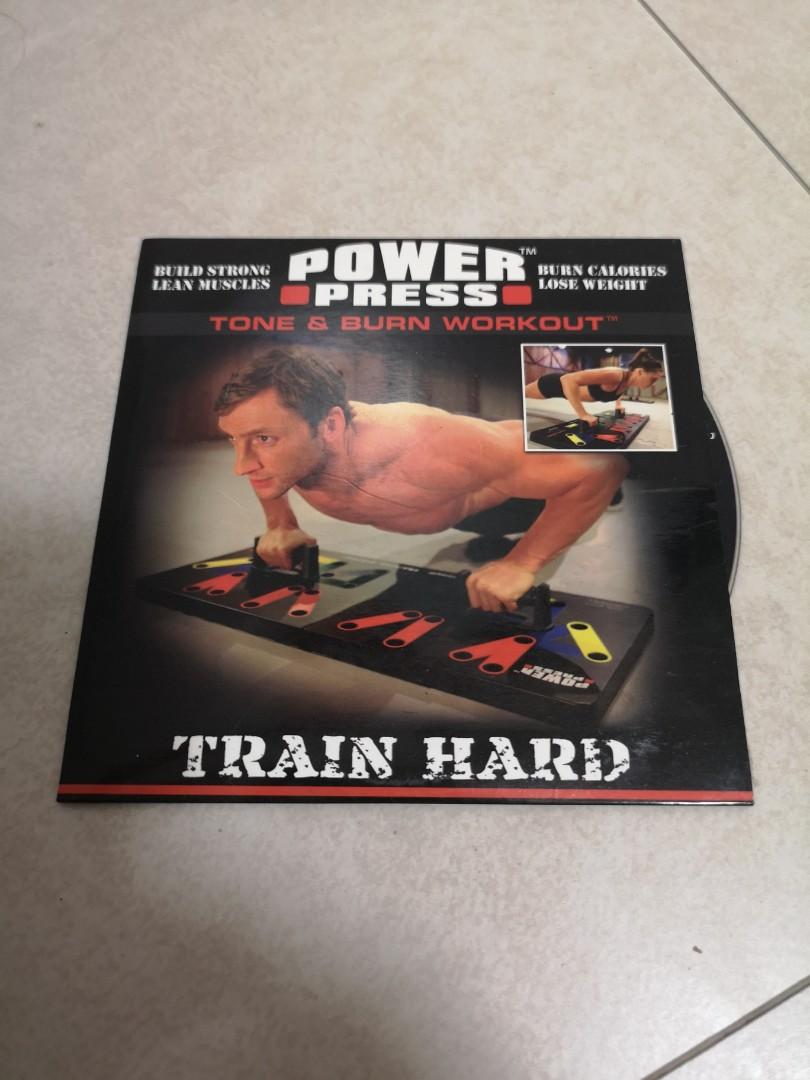 Power Press Push Up Training Device, Sports Equipment, Exercise