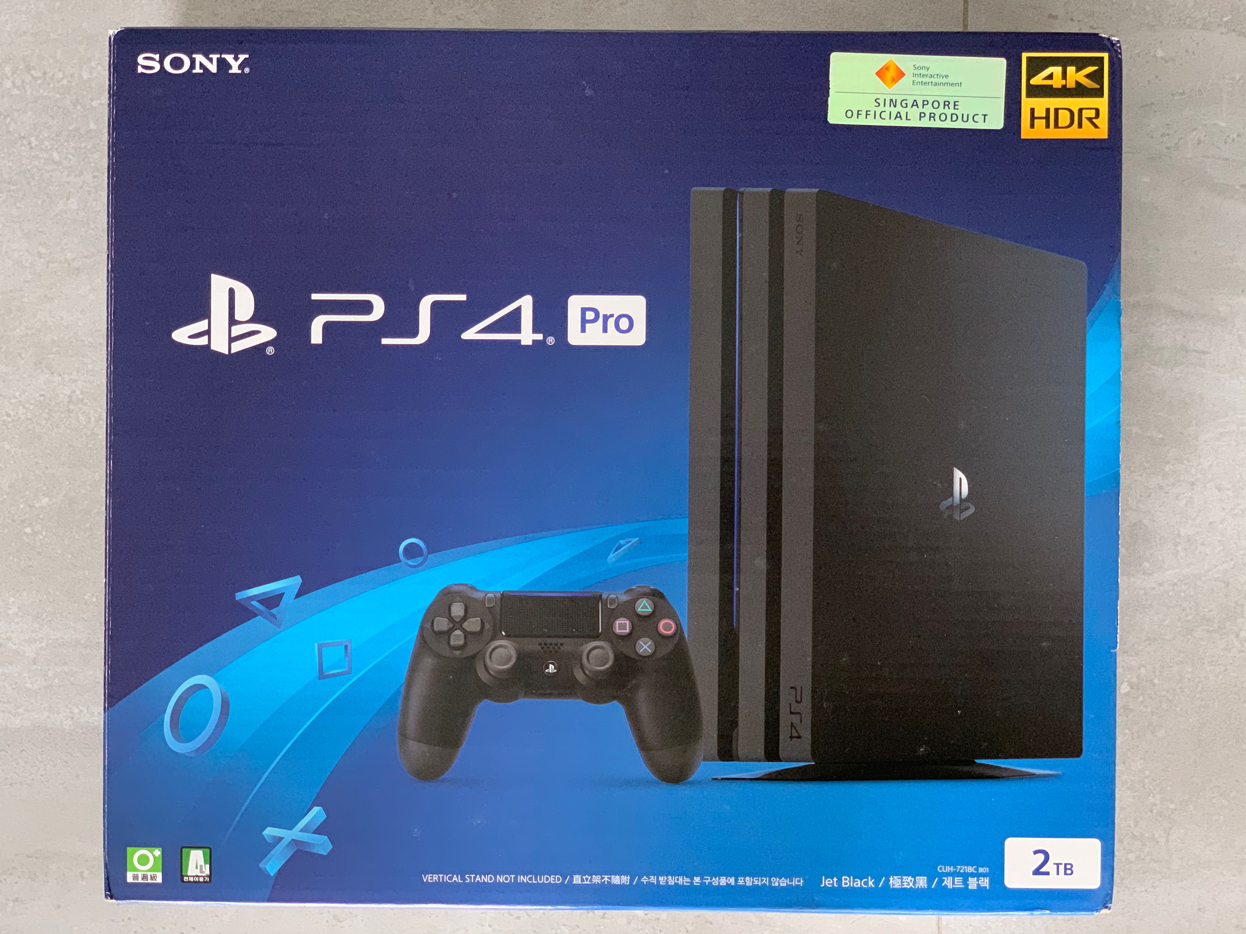 PS4 Pro - 2TB Model CUH-7218C, Video Gaming, Video Game Consoles