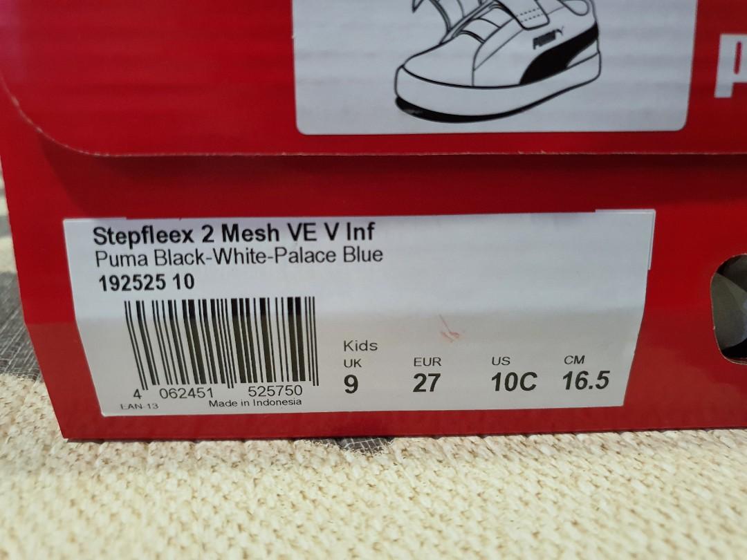 Puma Stepfleex 2 Mesh Babies Trainer Unisex Toddler US 10C Babies Kids Babies Kids Fashion on Carousell