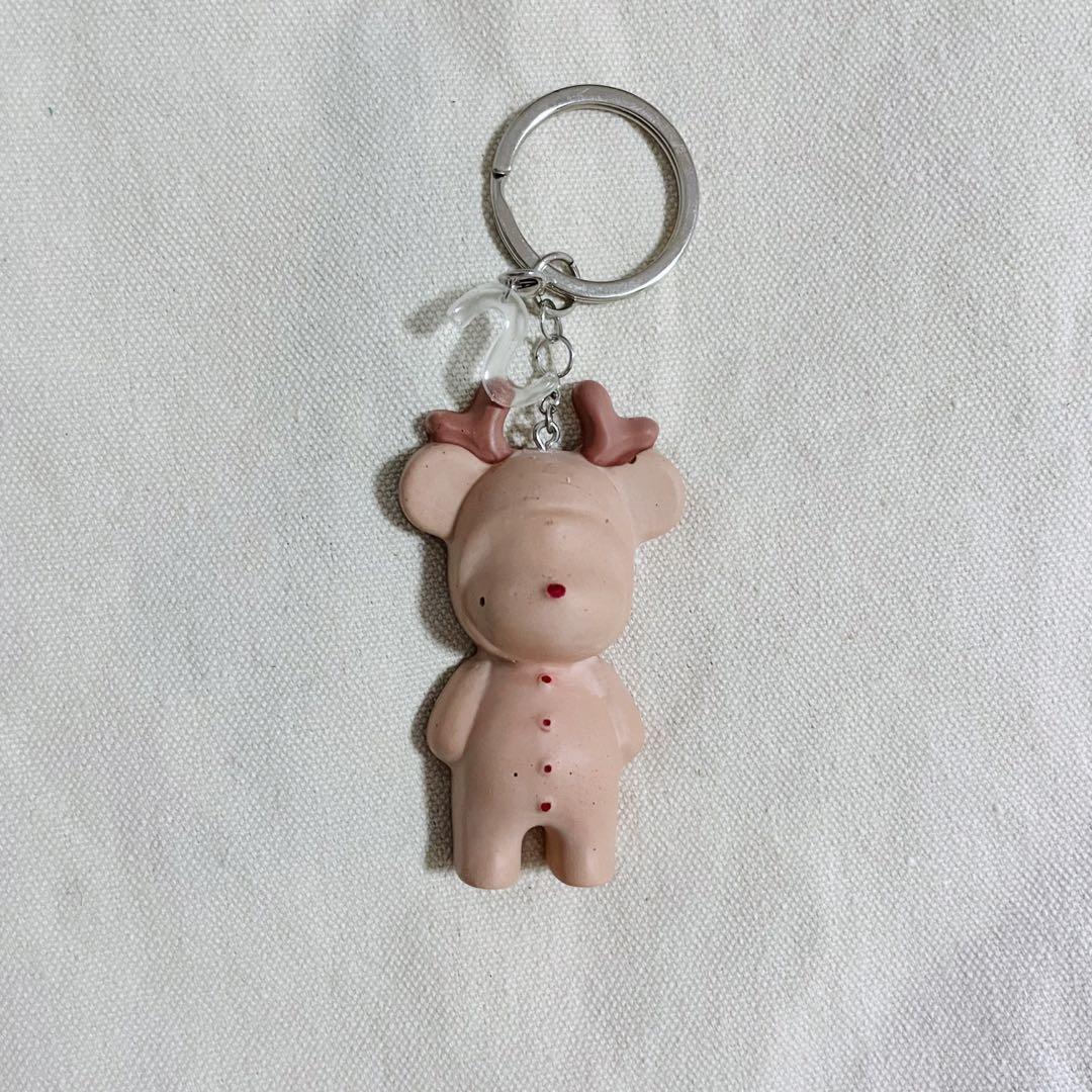 Reindeer Keychain Everything Else on Carousell