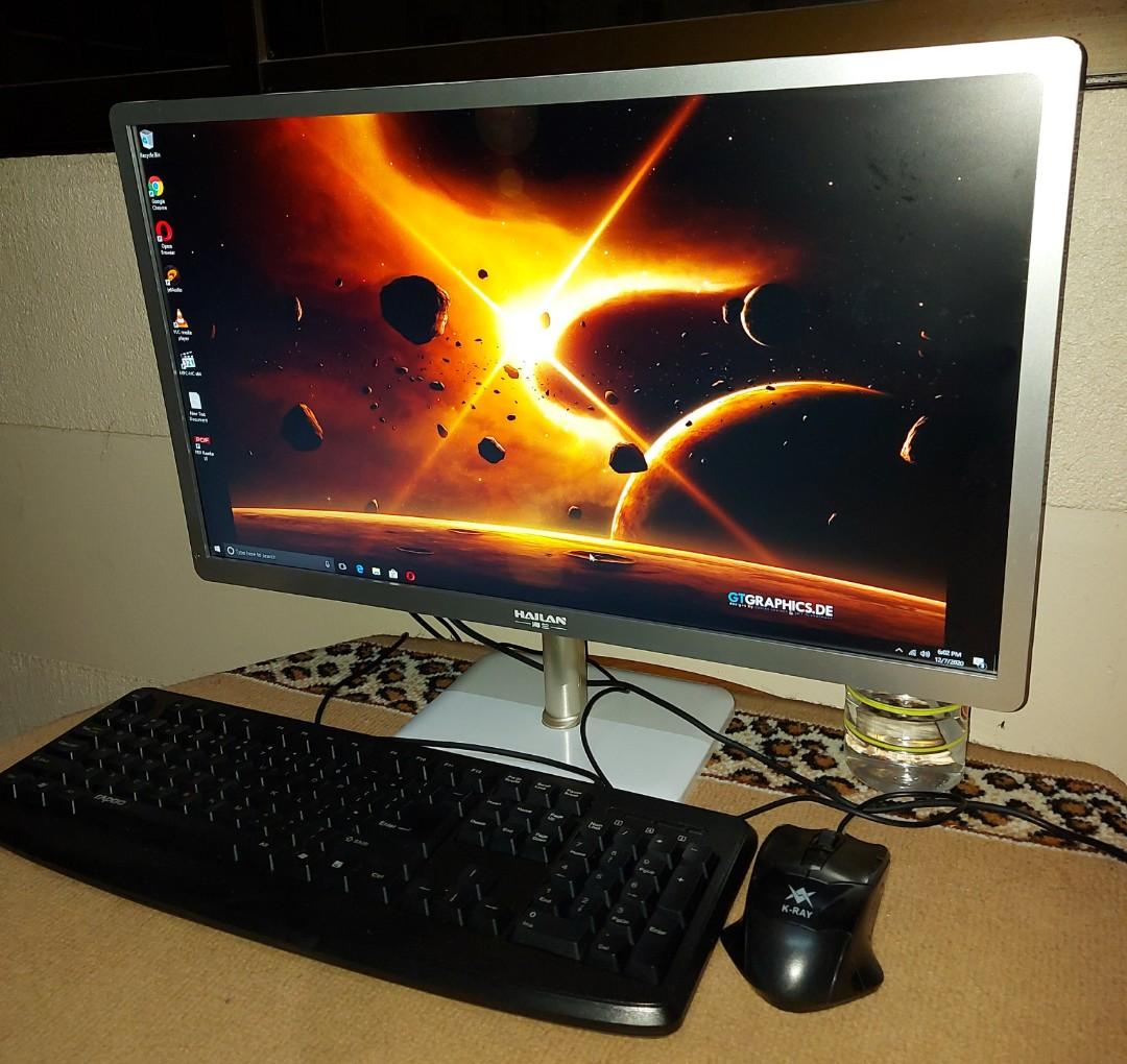 Reliable 24" Hailan i37100 7th Gen All in One PC Computer Desktop With