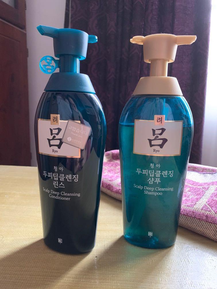 Ryo Scalp Deep Cleansing Shampoo And Conditioner Health Beauty Hair Care On Carousell