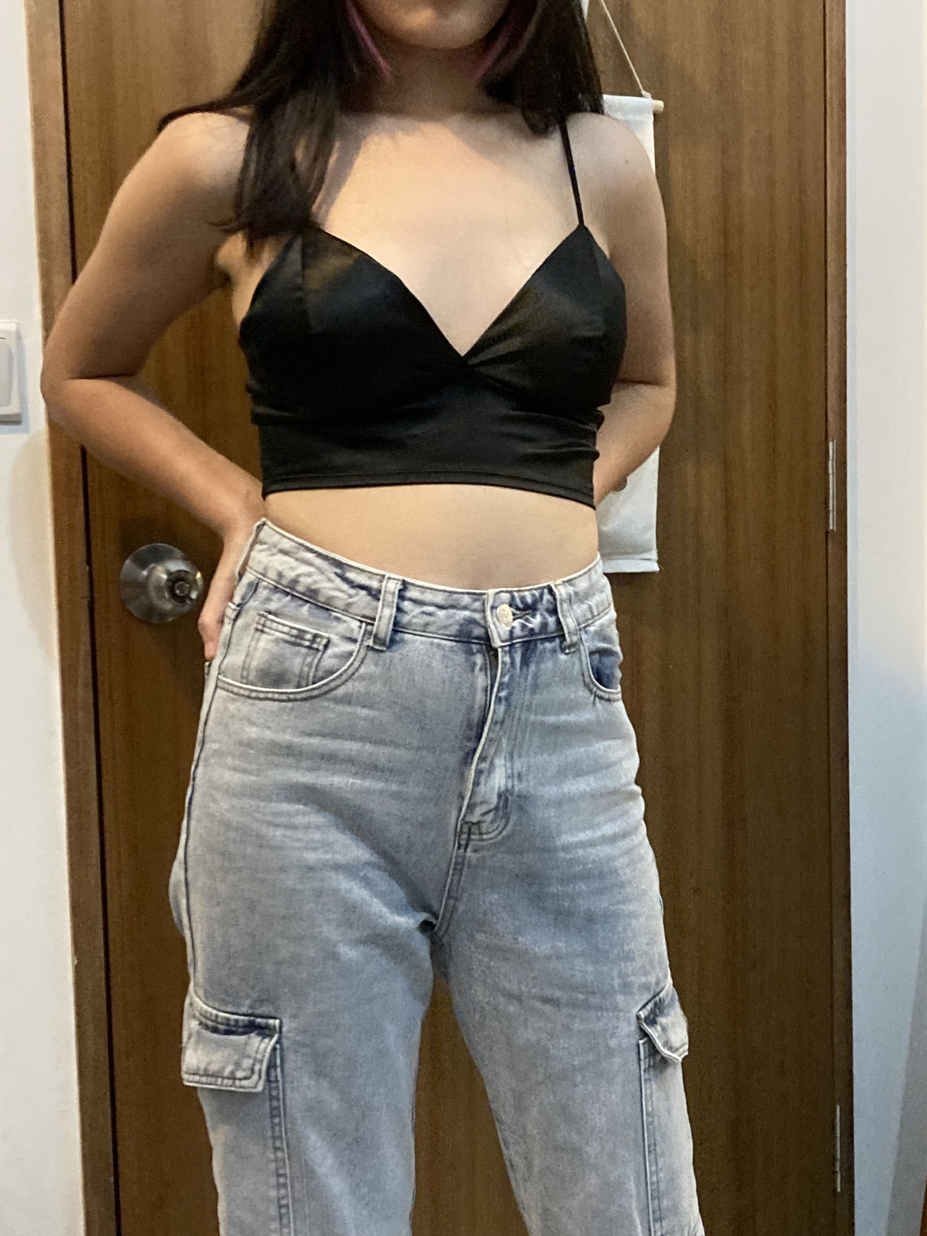 bustier crop top