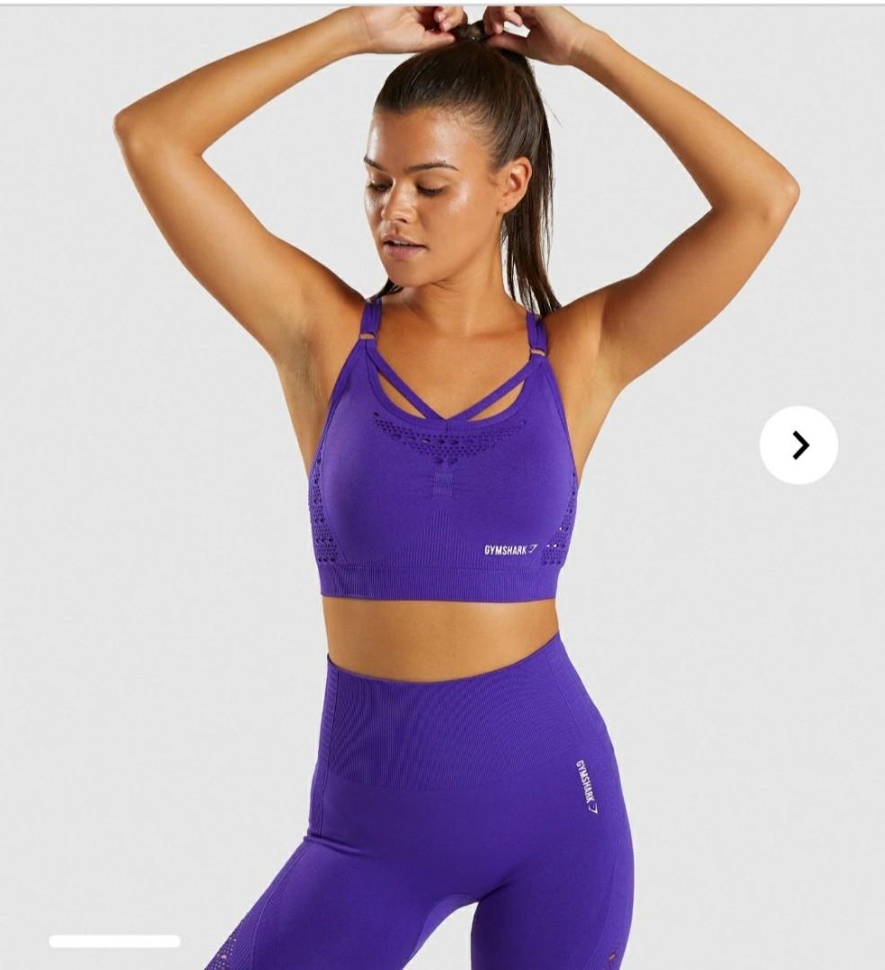 Gymshark energy top seamless indigo