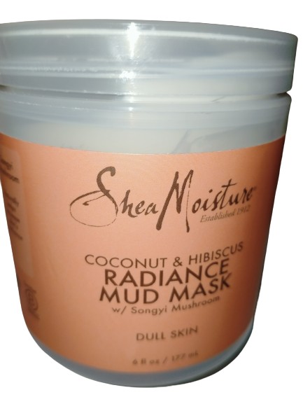 shea moisture coconut & hibiscus radiance moisturizer with songyi mushroom