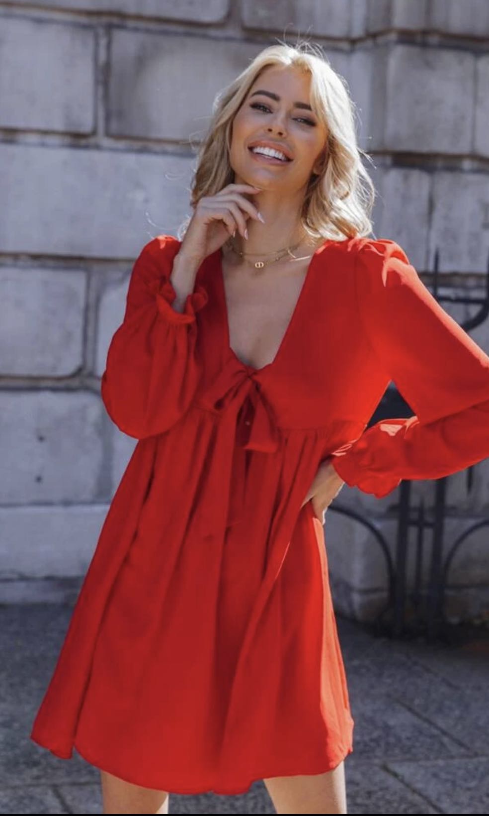 SHEIN RED DRESS Women s Fashion Dresses Sets Dresses on Carousell