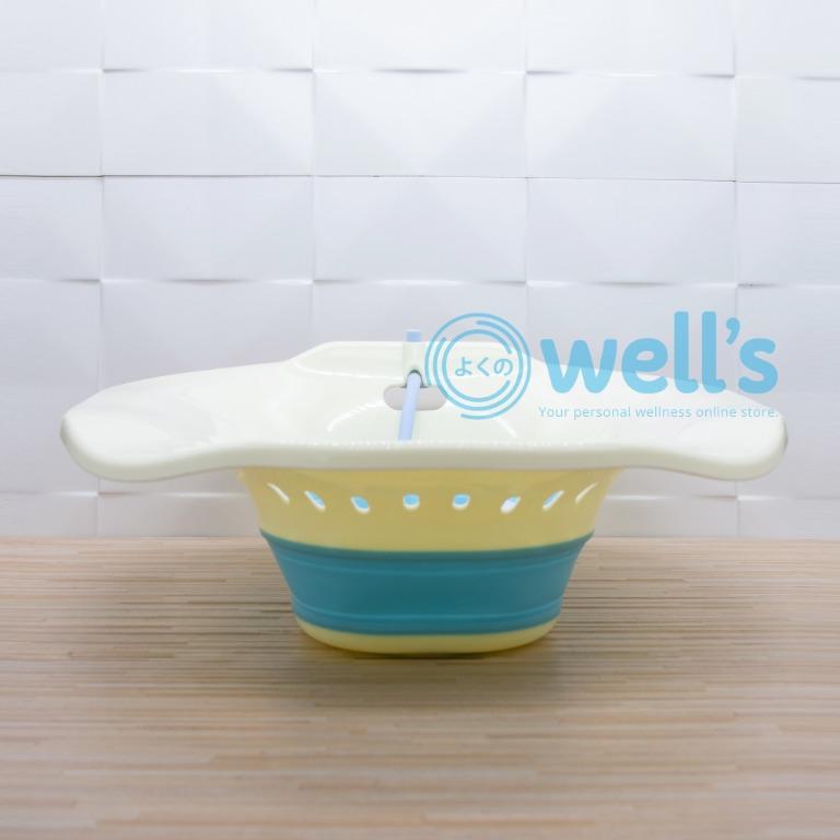 Sitz Bath with Flusher to Provide Relief To Hemorrhoids, Anal Fissures