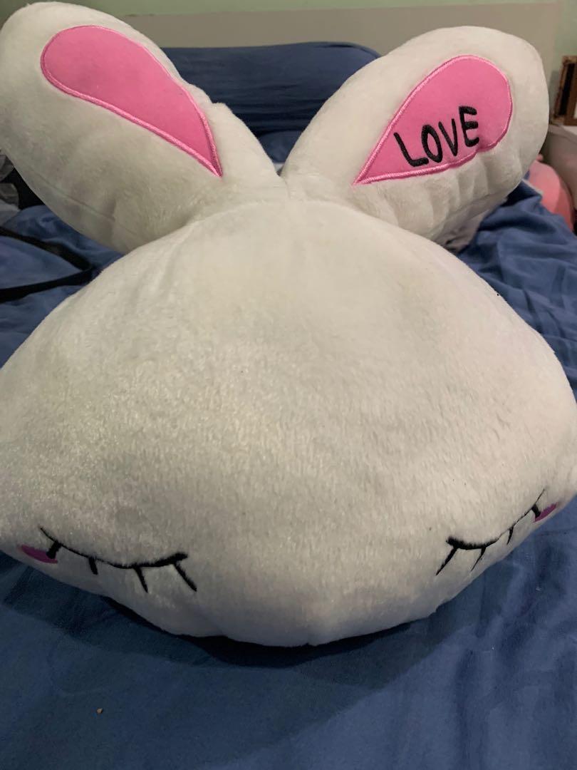 Justice bunny pillow clearance