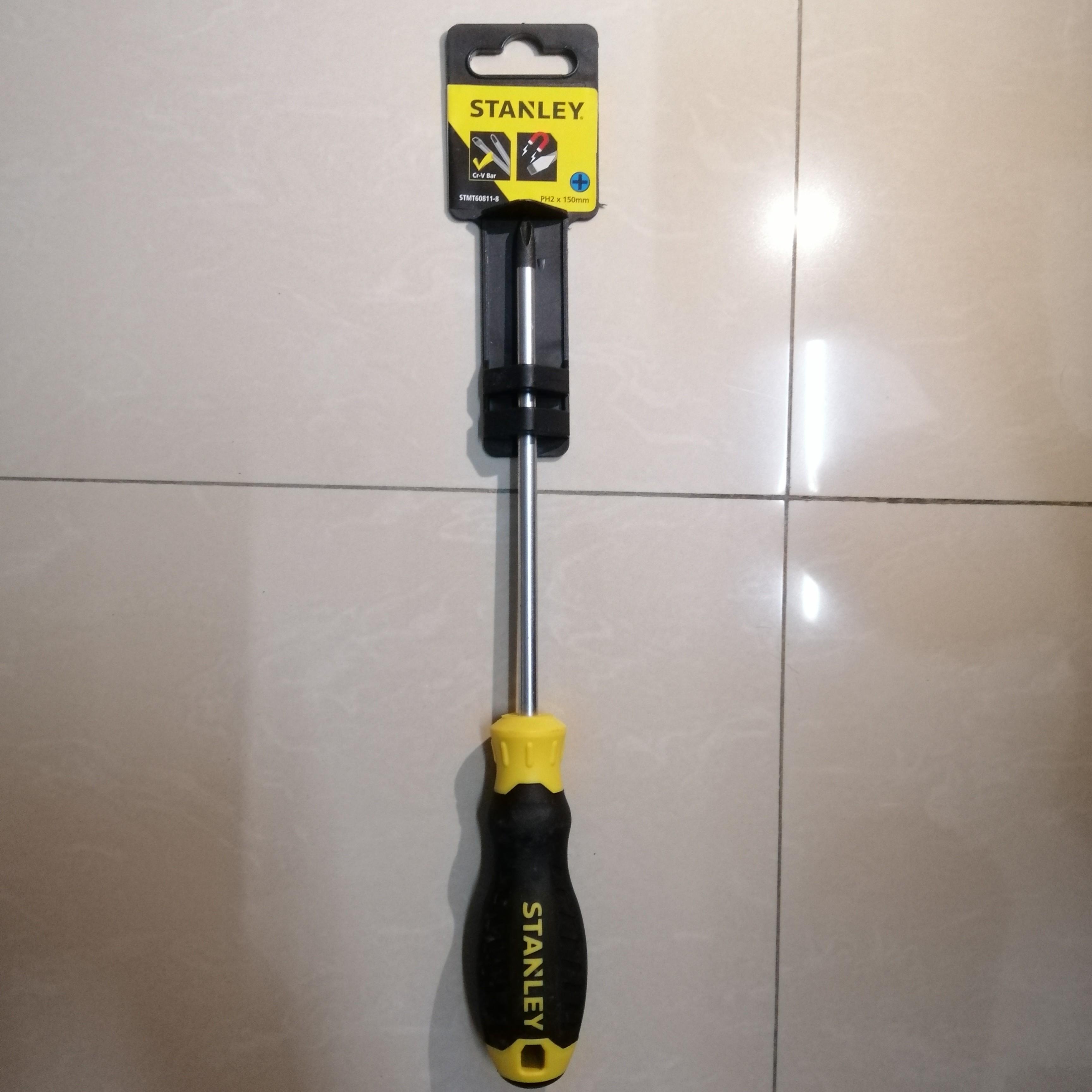 Stanley Cushion Grip Screwdriver Philips PH2 150mm