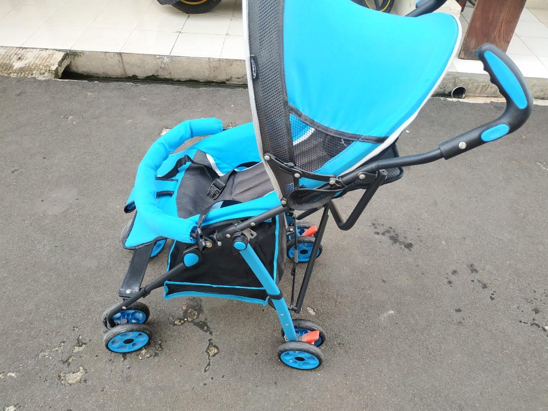 Stroller Pliko Adventure 2 Bayi Anak Kereta Kursi Goyang