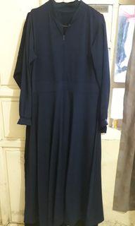 Paket gamis,sendal & tas