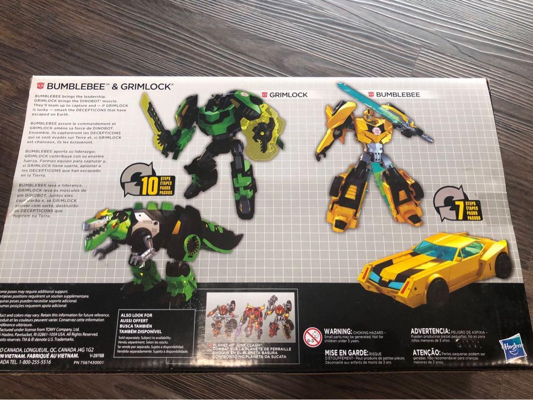 Transformers Generations Bumblebee & Grimlock, Hobbies & Toys, Toys ...