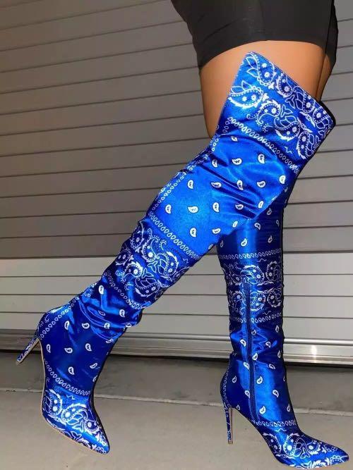 trendy thigh high boots