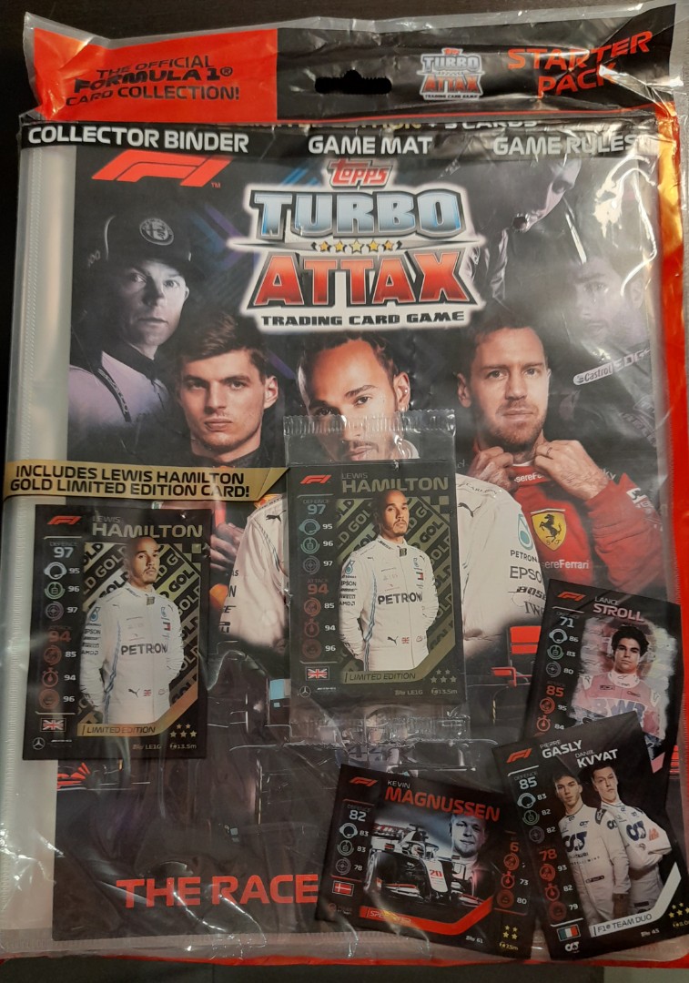 Turbo attax collector binder/album, Toys & Games, Board Games & Cards