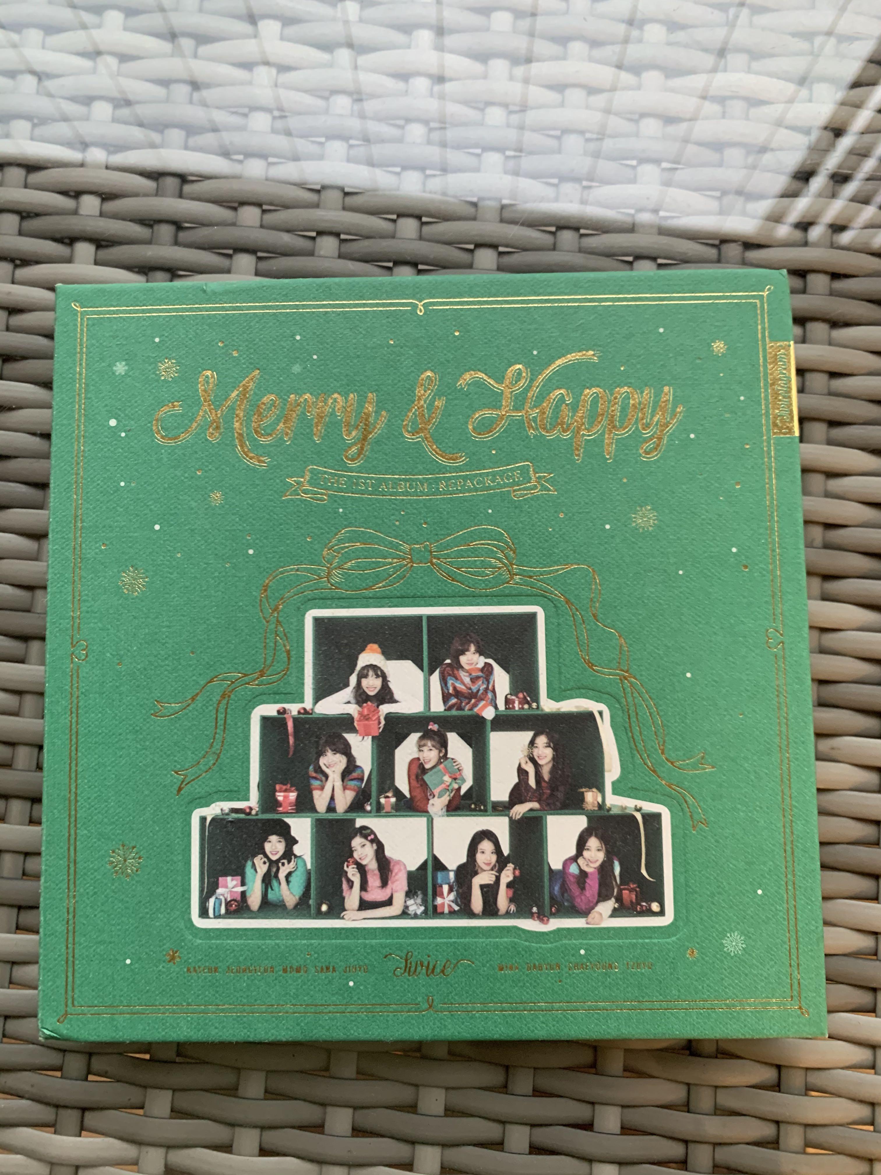 Twice Merry And Happy Album Entertainment K Wave On Carousell Twice Merry And Happy Album Entertainment K Wave On Carousell