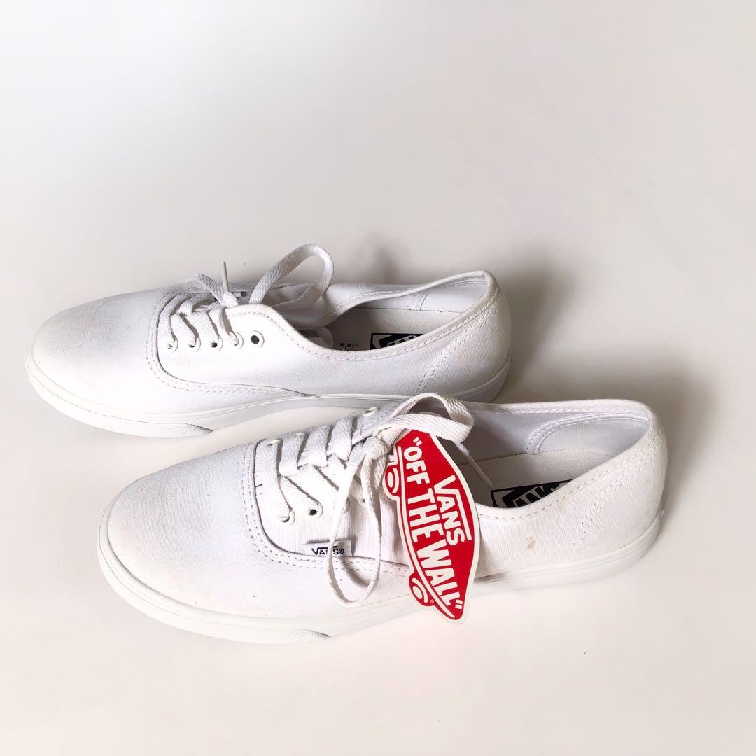 vans all white classic