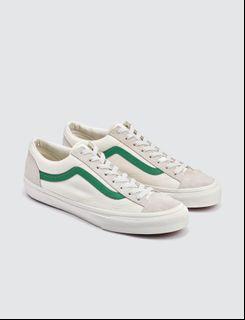 vans style 36 green white