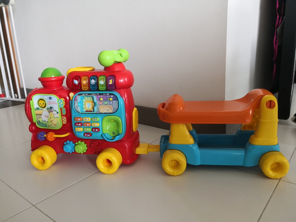 vtech ride on train