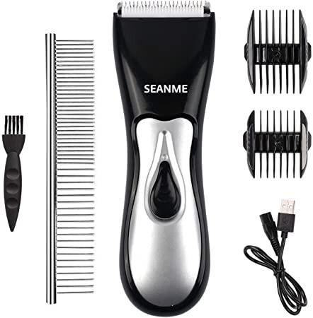 enjoy pet dog clippers cat shaver professional hair grooming clippers detachable blades cordless rechargeable