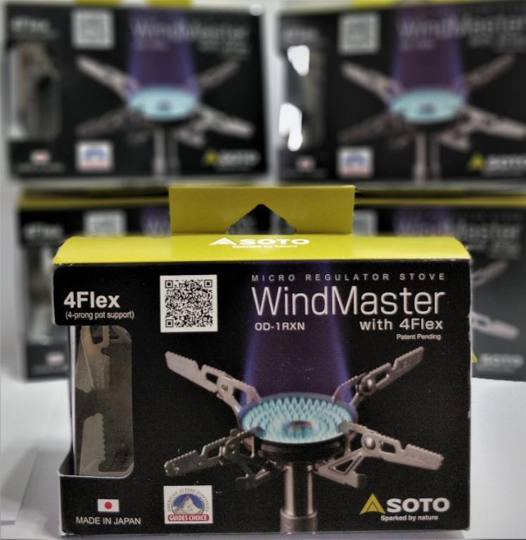 缺貨 Soto Windmaster Stove W 4flex Od 1rxn Sod 310 Sod 460 超輕盈登山爐攻頂爐 運動產品 運動與健身 運動與健身 有氧健身器材 Carousell