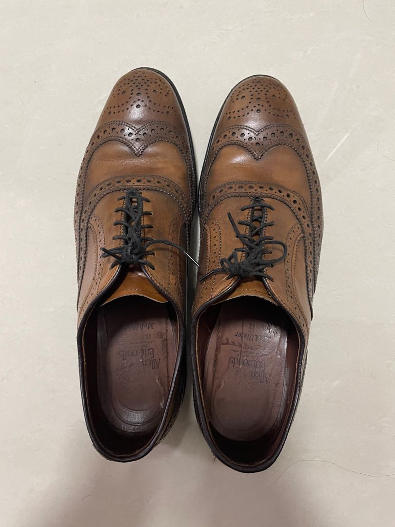 Allen Edmonds Leather Shoes McAllister 10E Men s Fashion