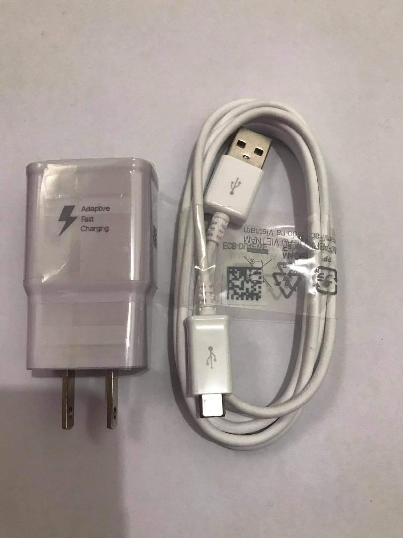 Android Samsung Fast Charger Micro Usb Cable and Adapter (Category: Cables & Adaptors) located in San Juan City. Submitted by ajplata (Listing ID 1055582397, Image 1). Description: Android Samsung Fast Charger Micro Usb Cable and Adapter Set for Php 350 Adapter only - Php 250 Cable only - Php 150 Good quality Fast charger For pick up or delivery.