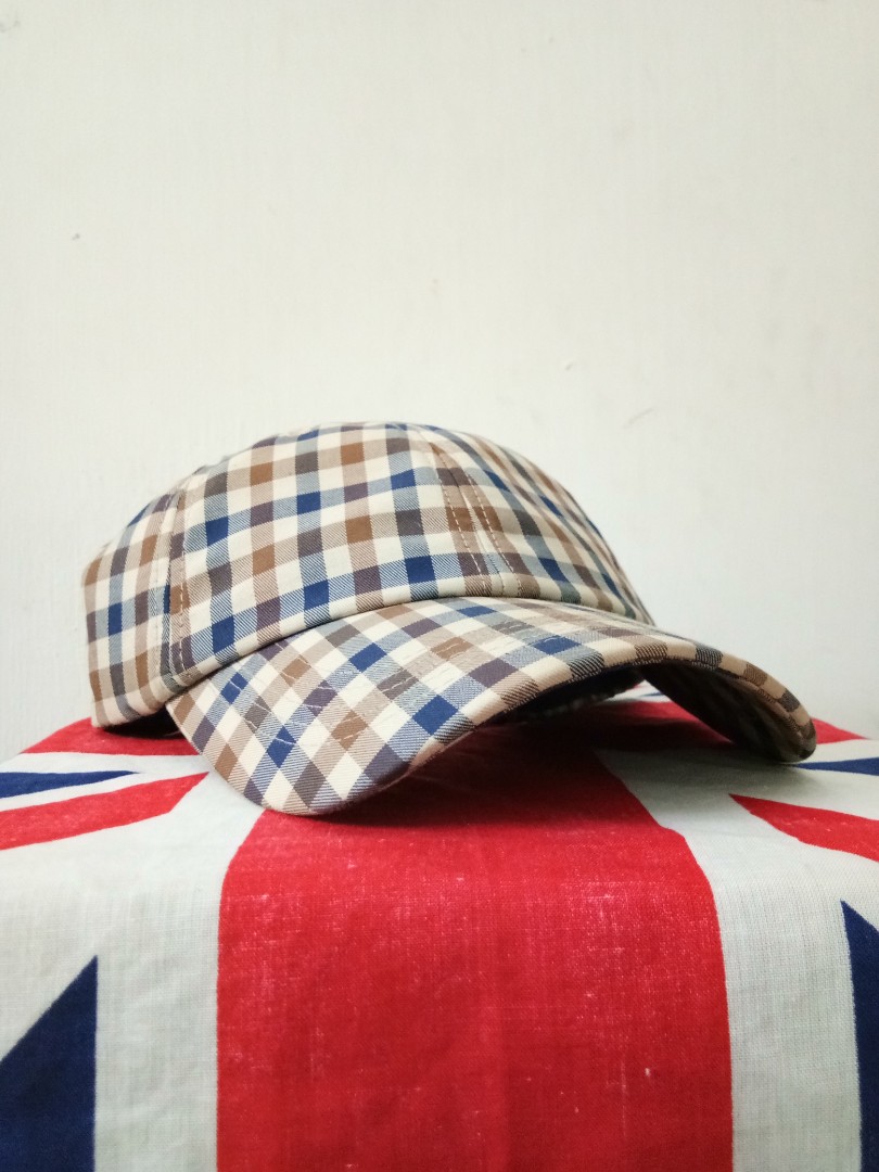 Red aquascutum cap hot sale