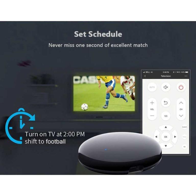 Avatto universal smart remote controller wifi ir home switch s08