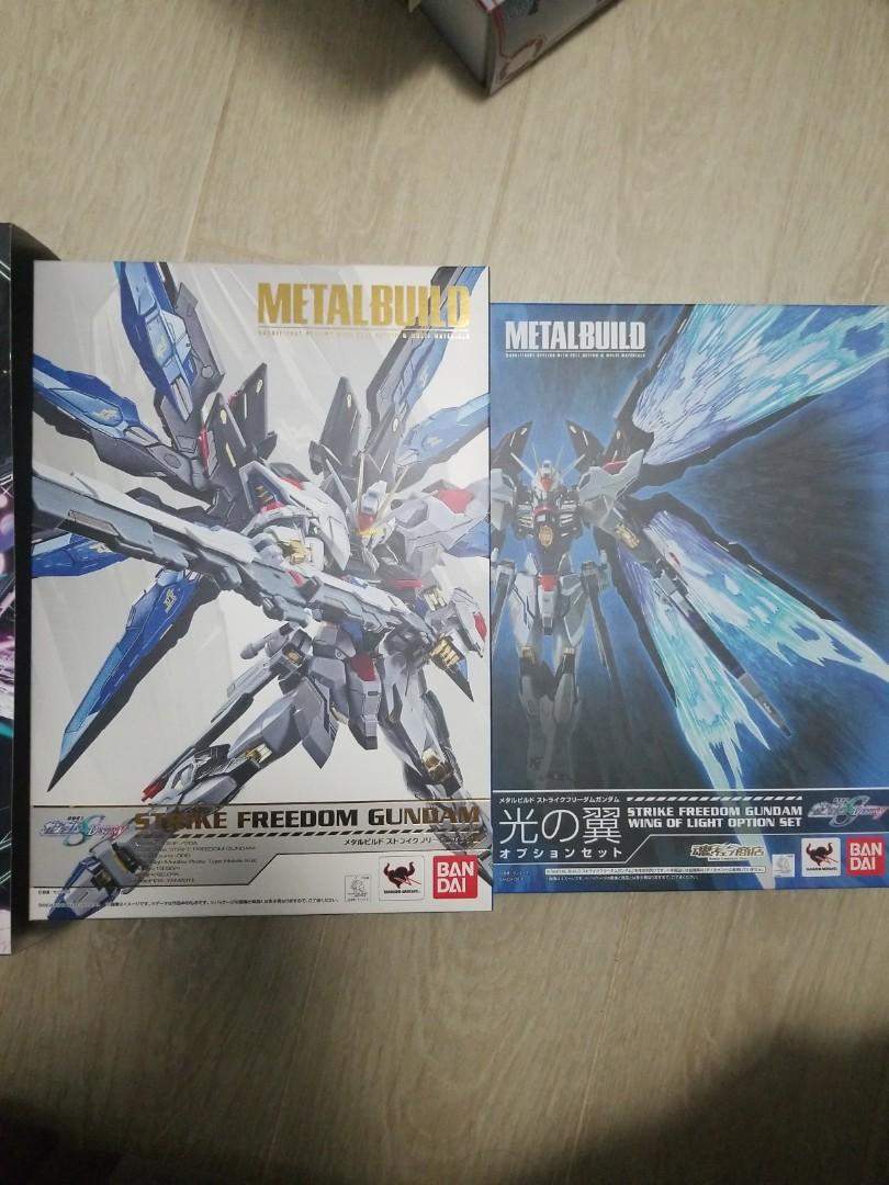 Bandai Metal Build Strike Freedom 連光之翼套裝full Package 玩具 遊戲類 玩具 Carousell Bandai Metal Build Strike Freedom 連光之翼套裝full Package 玩具 遊戲類 玩具 Carousell
