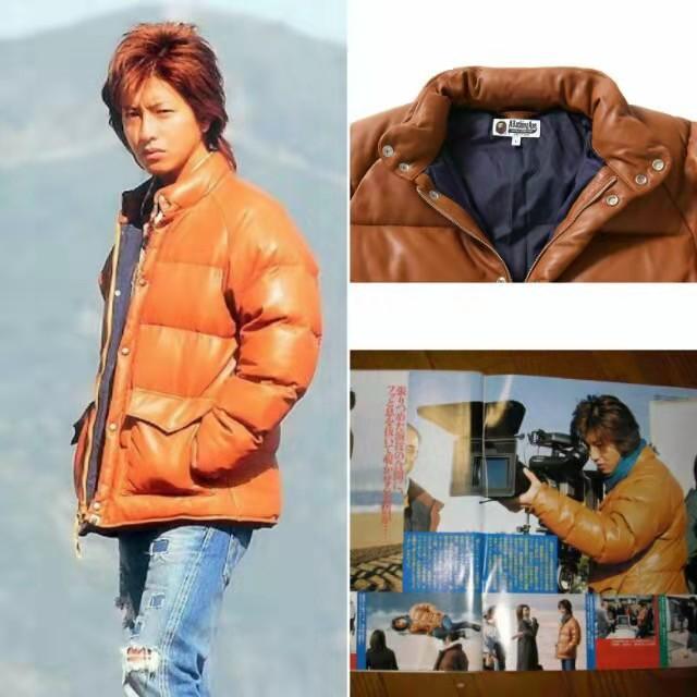 Bape leather classic down jacket store