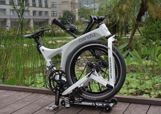 Birdy II certified rear rack black edition, Sports Equipment, Bicycles ...